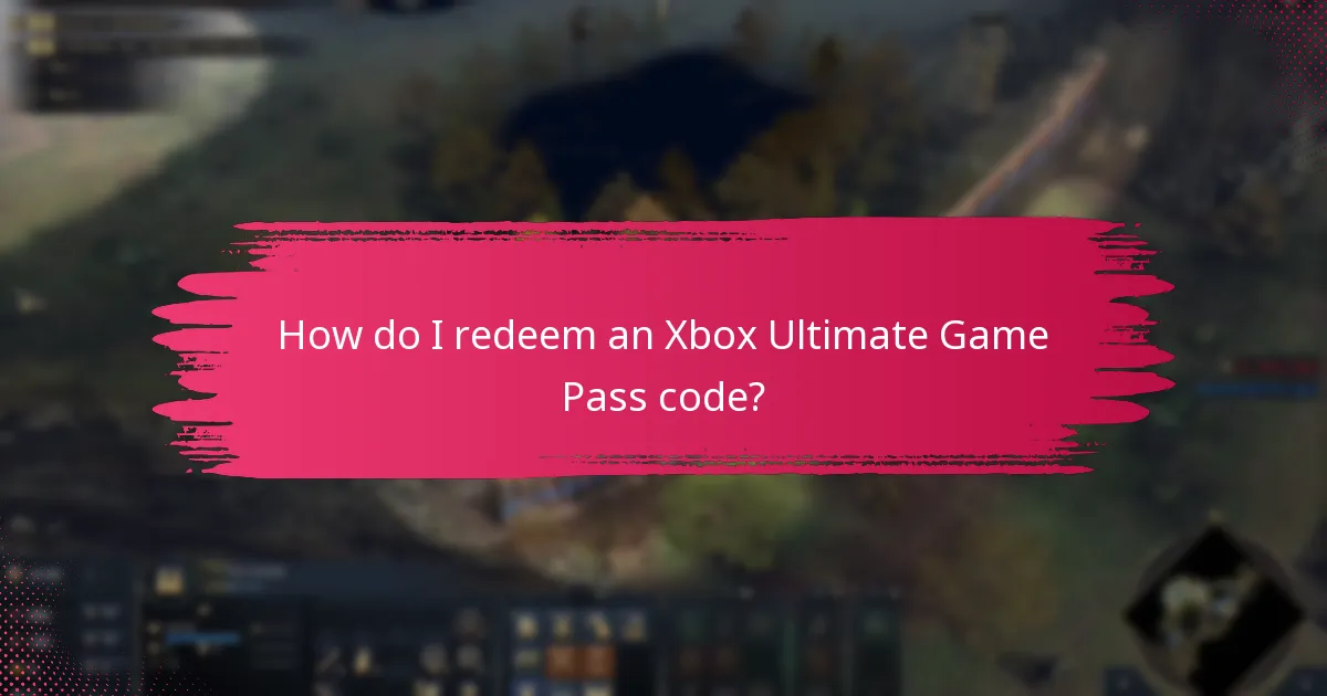 How can I manage my Xbox Ultimate Game Pass subscription?