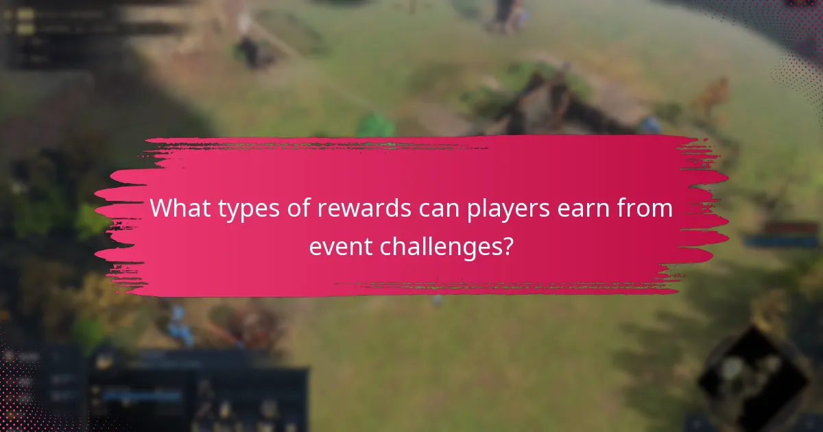 When are the event challenges available?